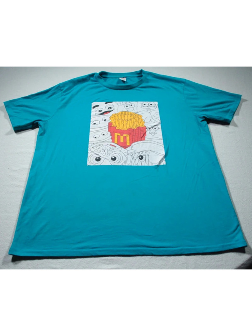 McDonald's Employee T-Shirt 2XL Distressed Shirt